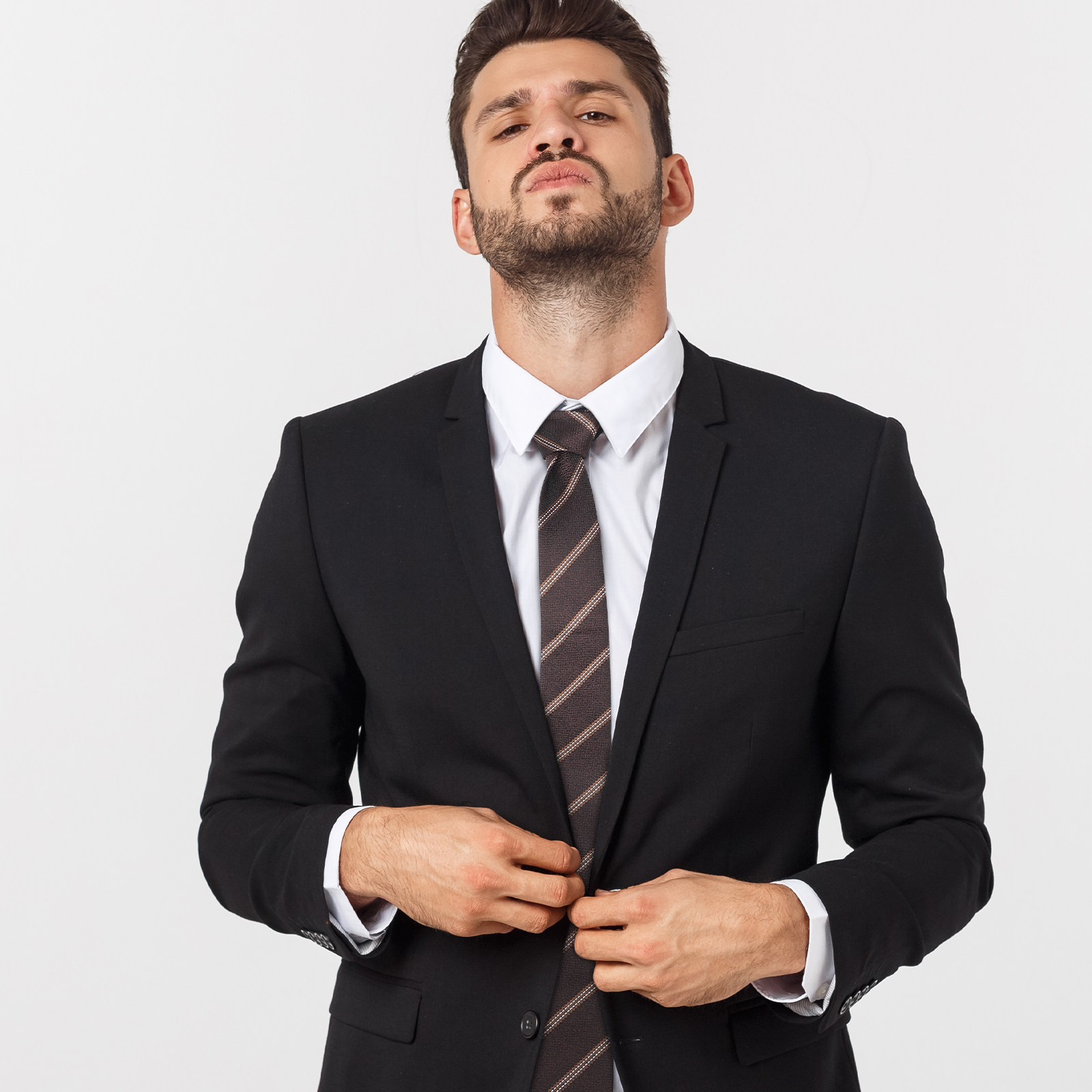 Men'S Holiday Formal Wear - เนคไทลายทางแบบผูกสำเร็จสำหรับผู้ชาย เด็กชาย เด็ก เนคไทโพลีเอสเตอร์สำหรับชุดนักเรียน ชุดทางการ ชุดวันหยุด