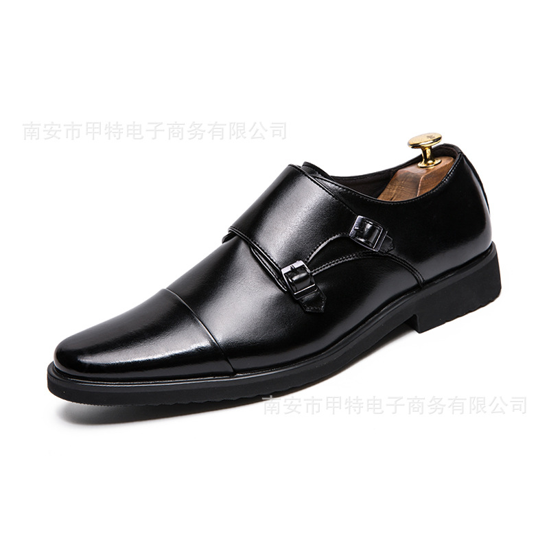 Large Men Formal Wear - รองเท้าอ็อกซ์ฟอร์ดผู้ชายสีดำและสีน้ำตาล รองเท้าทางการสำหรับงานแต่งงาน ธุรกิจ ลำลอง รองเท้าผู้ชายหัวแหลม สำหรับใส่ทำงาน