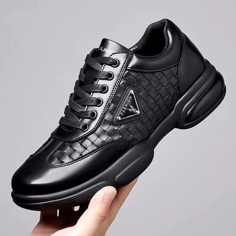 Men Formal Wear With Sneakers - ใหม่ผู้ชายรองเท้าหนังแพลตฟอร์มระบายอากาศได้ดีรองเท้าลำลองฤดูร้อนซิตี้วอล์คธุรกิจสังคมรองเท้าอย่างเป็นทางการรองเท้าผ้าใบซาปาตอส ฮอมเบอร์ 2026