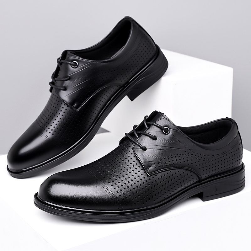 รองเท้าหนังผู้ชายแบบใหม่สำหรับ - Formal Men Office Wear Sandals บทวิจารณ์และราคา