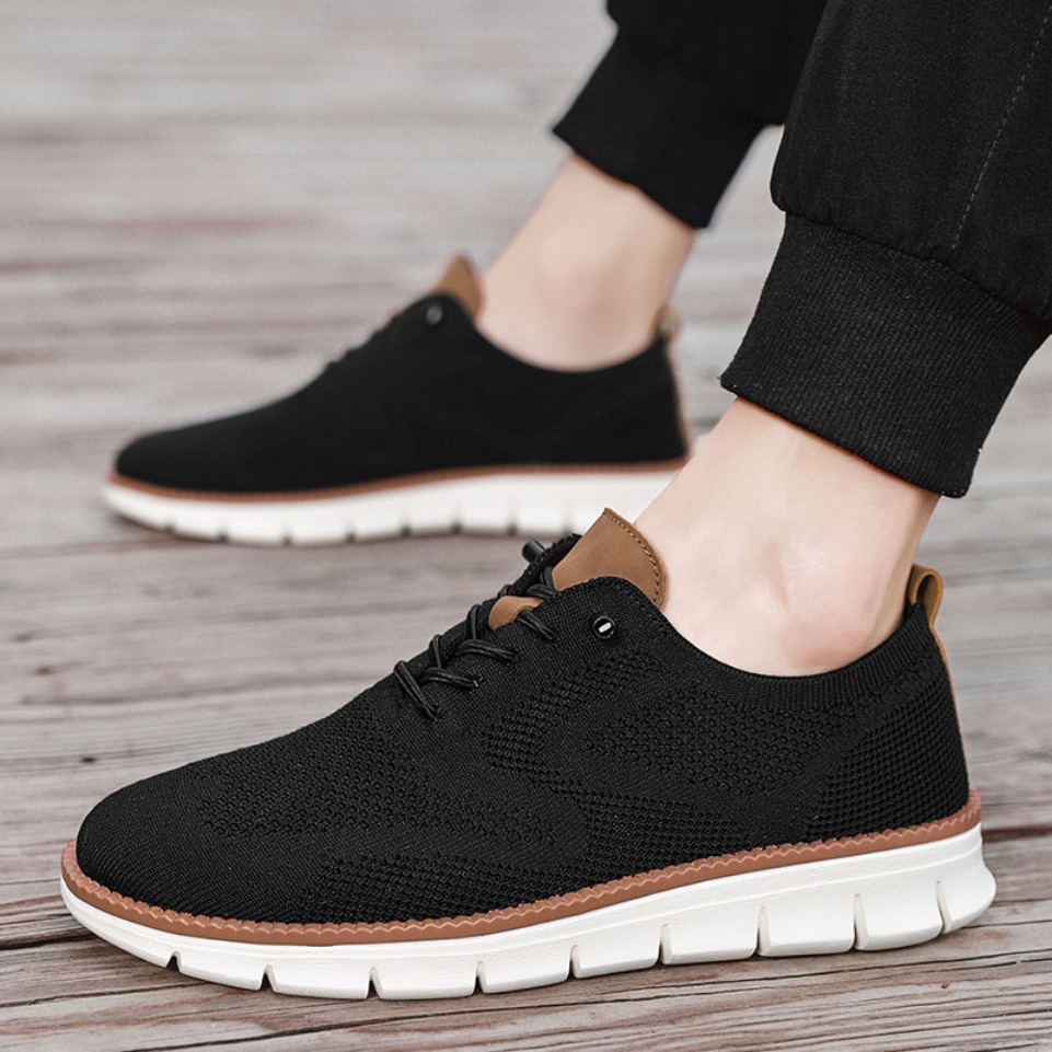 รองเท้าลำลองผู้ชาย ดีไซน์ทันสม - Men Formal Wear With Sneakers บทวิจารณ์และราคา
