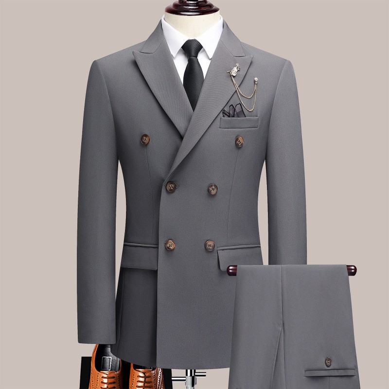 ชุดสูทผู้ชายสุดหรู สีขาวเข้ม ก - Men Formal Wear For Dinner บทวิจารณ์และราคา