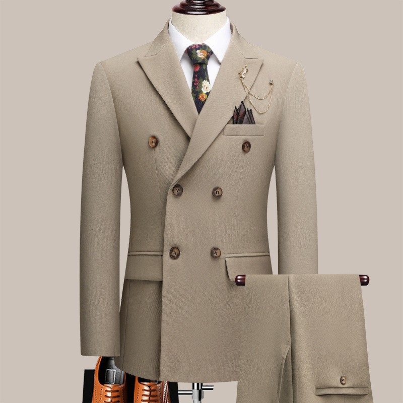 ชุดสูทผู้ชายสุดหรู สีขาวเข้ม ก - Men Formal Wear For Dinner บทวิจารณ์และราคา
