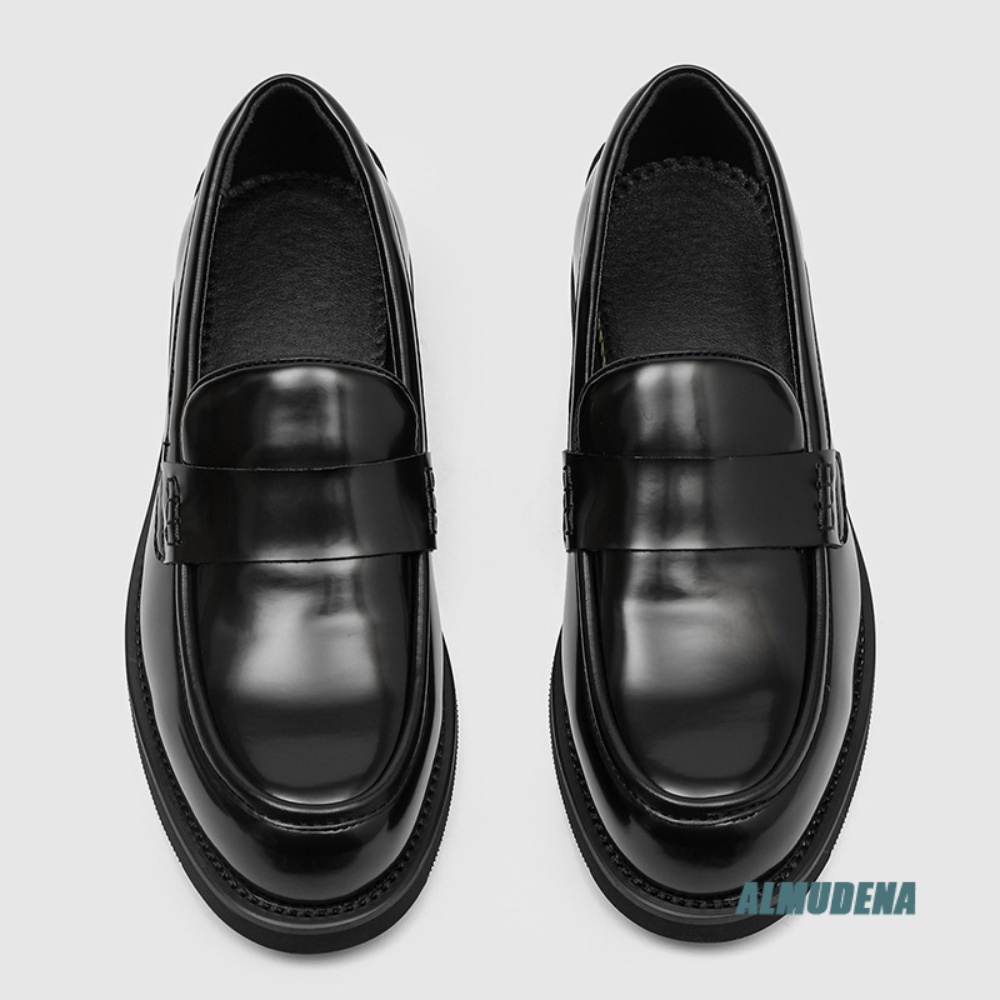 รองเท้าโลฟเฟอร์หัวกลมสำหรับผู้ - Men Formal Party Wear Dress บทวิจารณ์และราคา