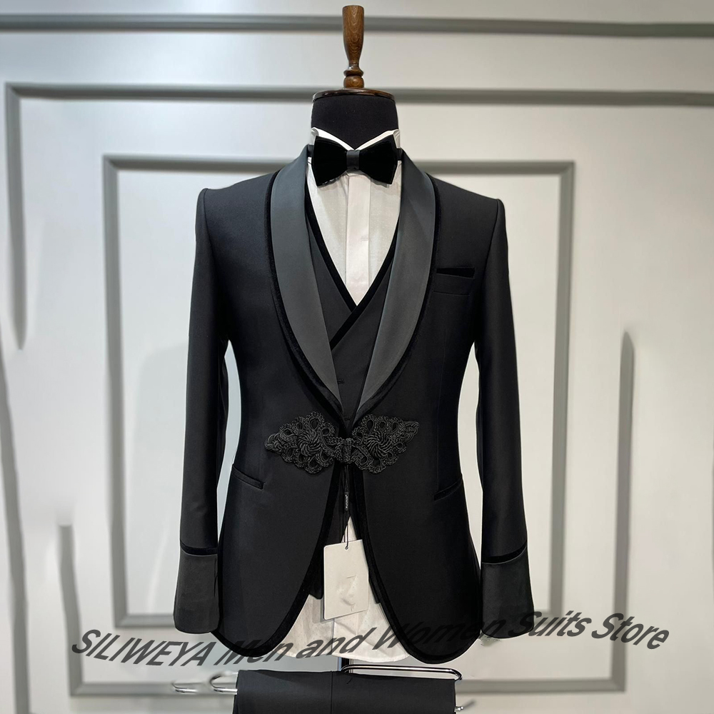 ชุดสูทแต่งงานผู้ชายสุดหรูสำหรั - Men Formal Wear For Dinner บทวิจารณ์และราคา