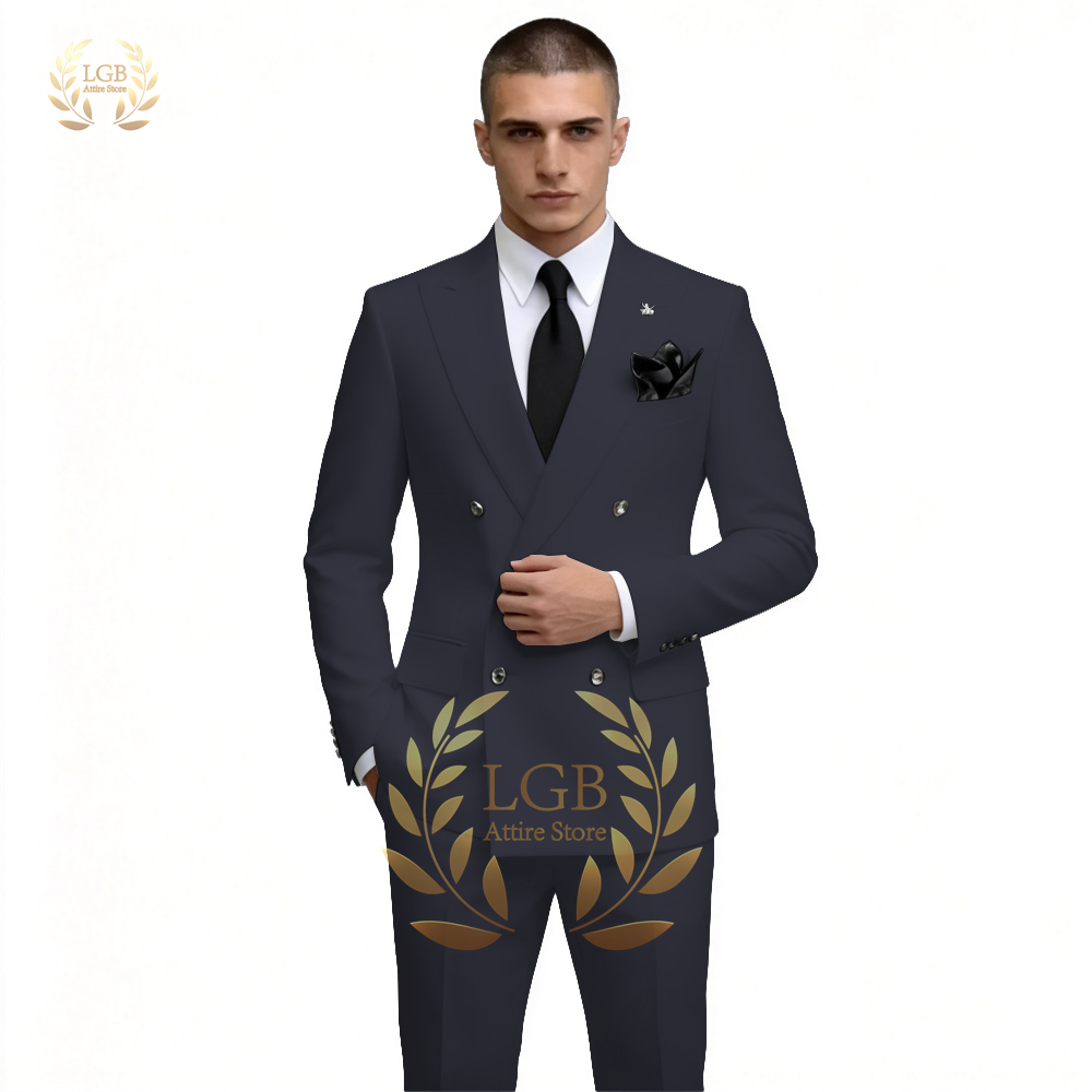ชุดสูทผู้ชายสีขาวแบบกระดุมสองแ - Men Formal Wear For Dinner บทวิจารณ์และราคา