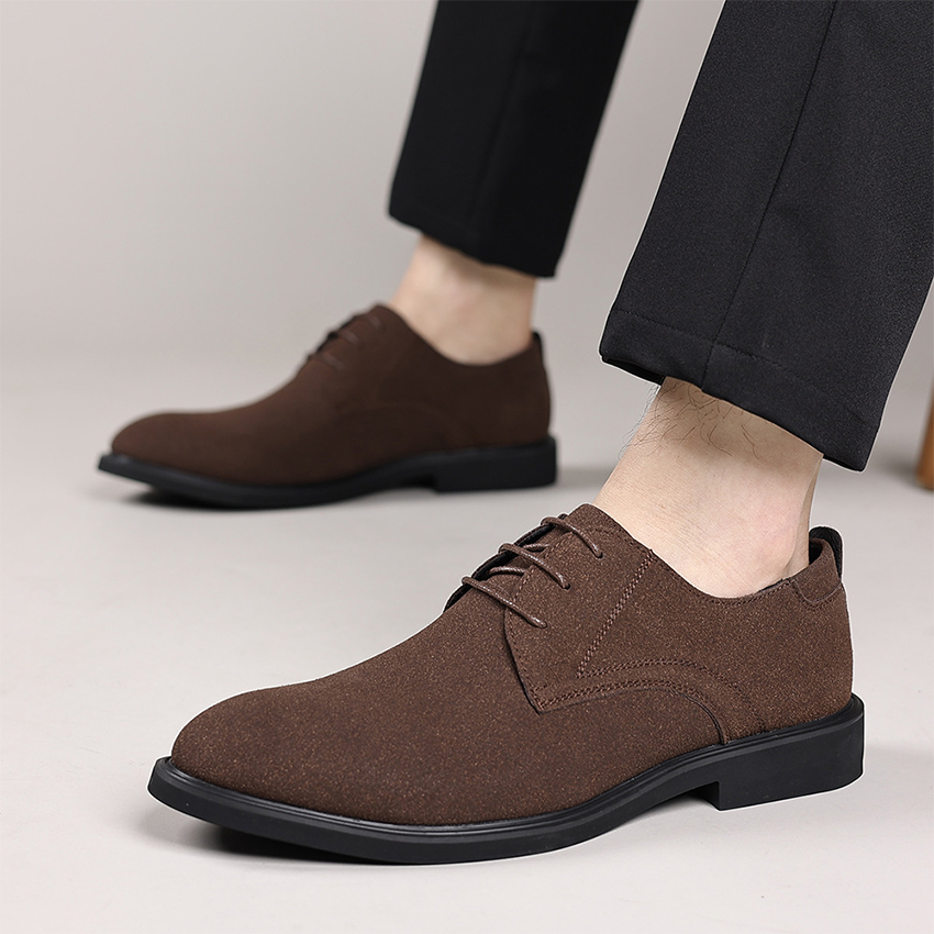รองเท้าหนังกลับไซส์ใหญ่ (40–49 - Large Men Formal Wear บทวิจารณ์และราคา