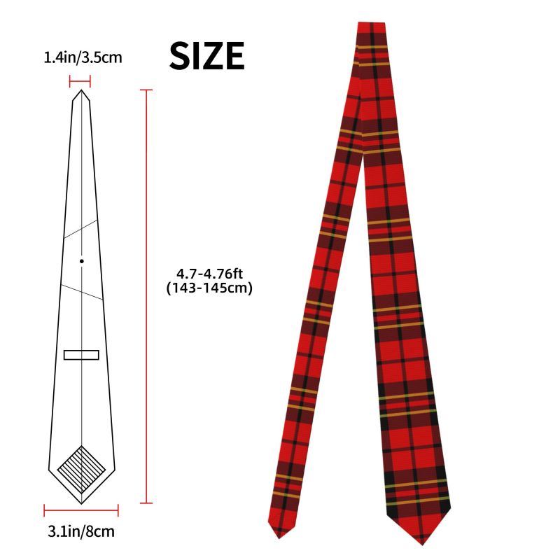 เนคไทผู้ชายลายสก็อตแบบสก็อตแลน - Men Formal Party Wear Dress บทวิจารณ์และราคา