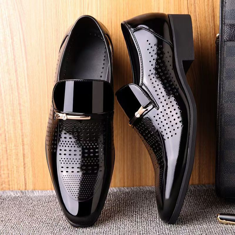 รองเท้าหนังผู้ชายแบบใหม่สำหรับ - Formal Men Office Wear Sandals บทวิจารณ์และราคา
