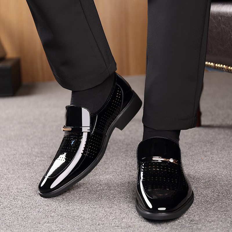 รองเท้าหนังผู้ชายแบบใหม่สำหรับ - Formal Men Office Wear Sandals บทวิจารณ์และราคา