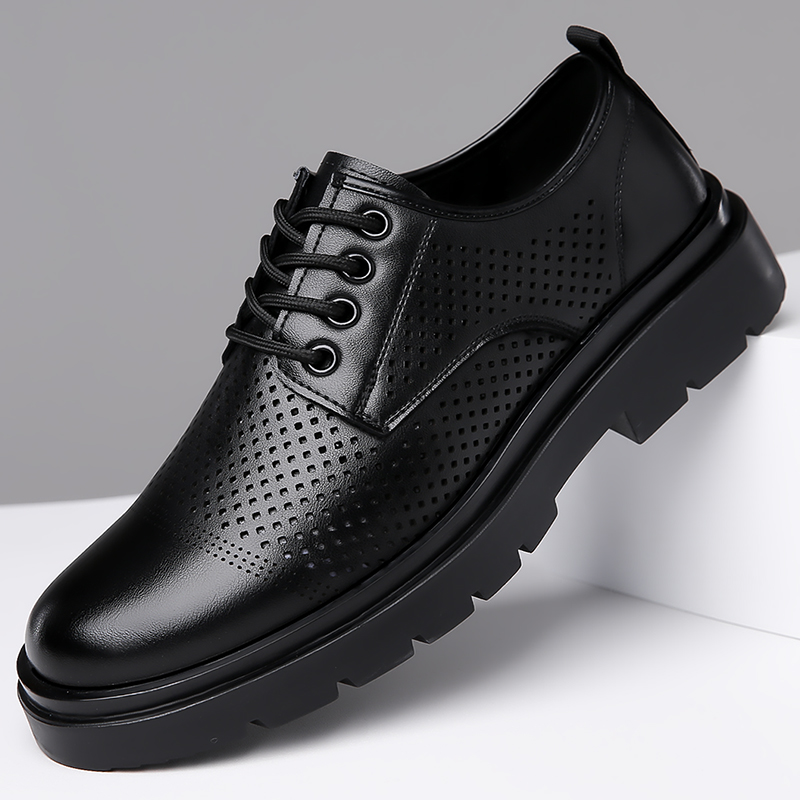 รองเท้าหนังผู้ชายแบบใหม่สำหรับ - Formal Men Office Wear Sandals บทวิจารณ์และราคา