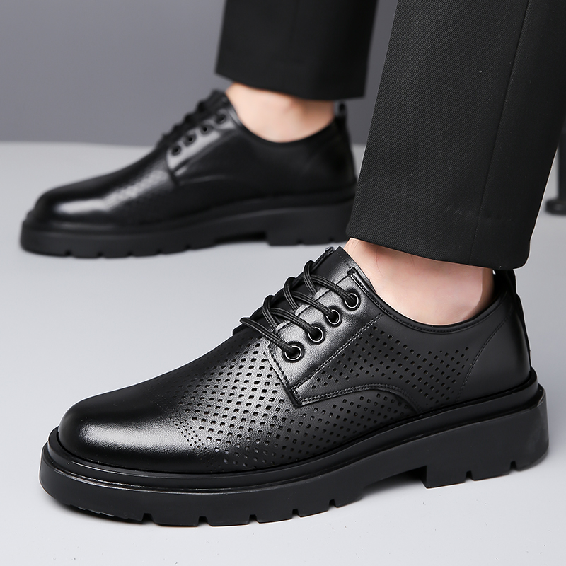 รองเท้าหนังผู้ชายแบบใหม่สำหรับ - Formal Men Office Wear Sandals บทวิจารณ์และราคา