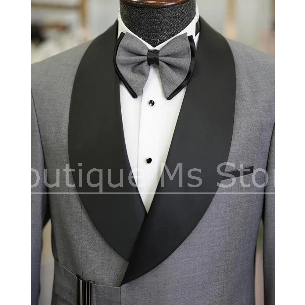 ชุดสูทผู้ชายแฟชั่น ปกผ้าคลุมไห - Men Formal Wear For Dinner บทวิจารณ์และราคา