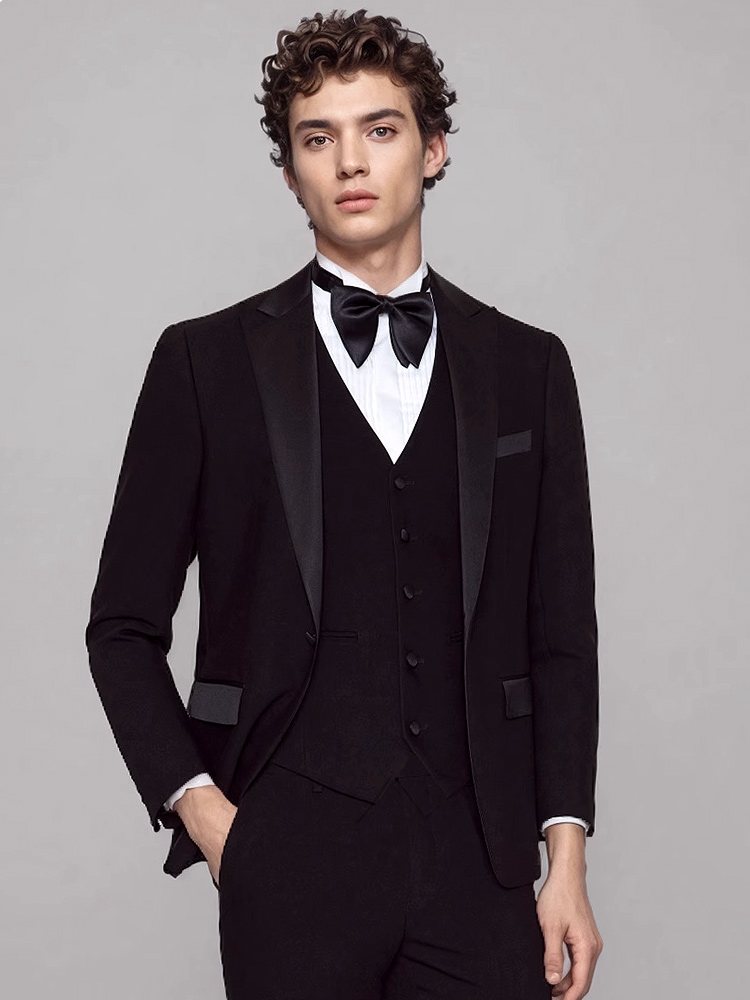 MENS ชุดหรูหราสีดําอาหารค่ําอย - Men Formal Wear For Dinner บทวิจารณ์และราคา