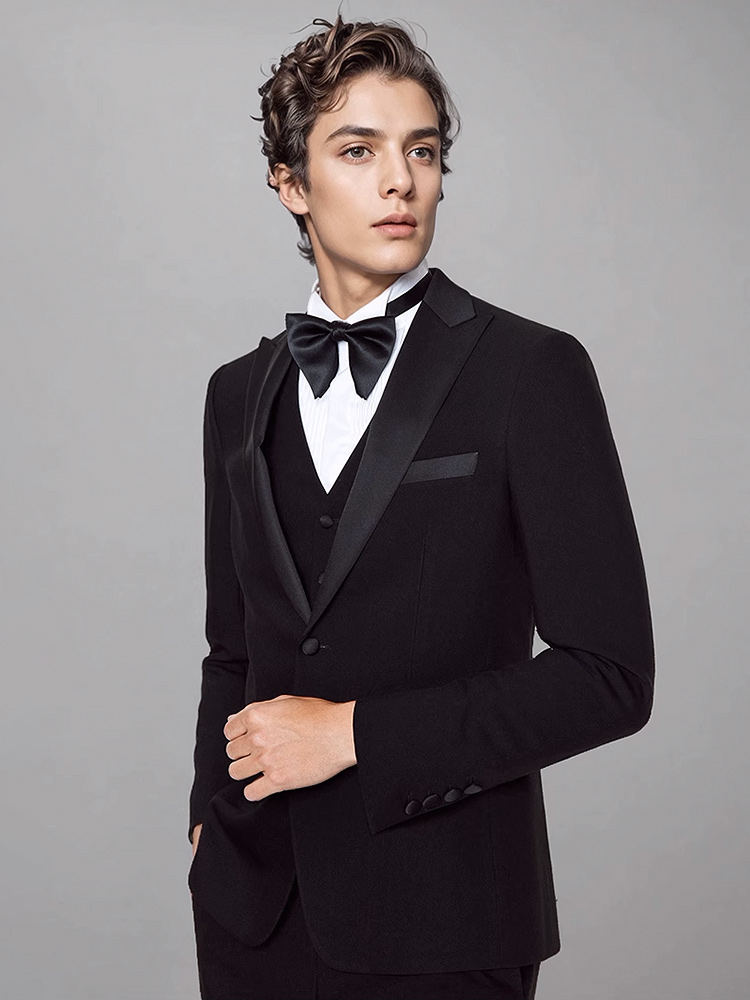 MENS ชุดหรูหราสีดําอาหารค่ําอย - Men Formal Wear For Dinner บทวิจารณ์และราคา