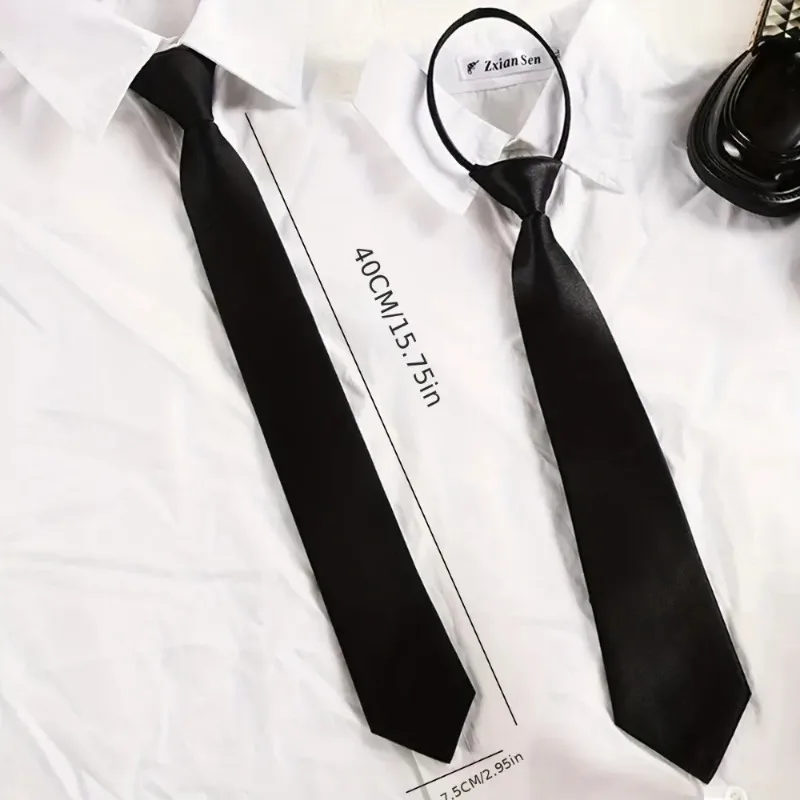 เนคไทแบบหนีบสีดำด้าน สำหรับทุก - Men'S Formal Wear For Funeral บทวิจารณ์และราคา