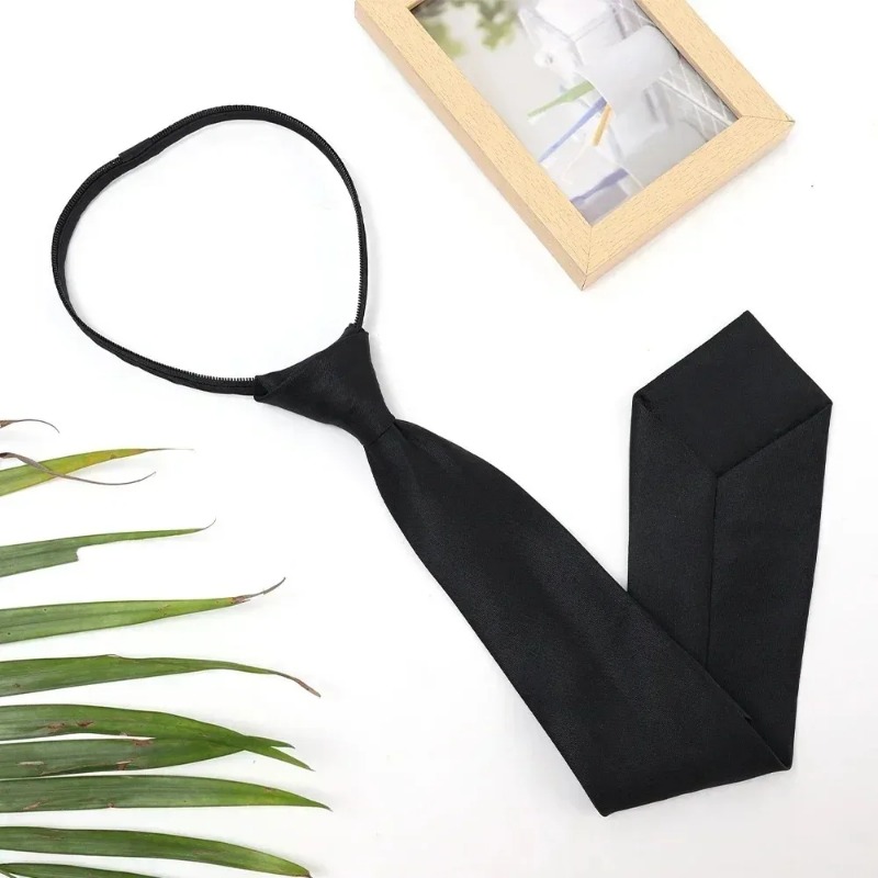 เนคไทแบบหนีบสีดำด้าน สำหรับทุก - Men'S Formal Wear For Funeral บทวิจารณ์และราคา