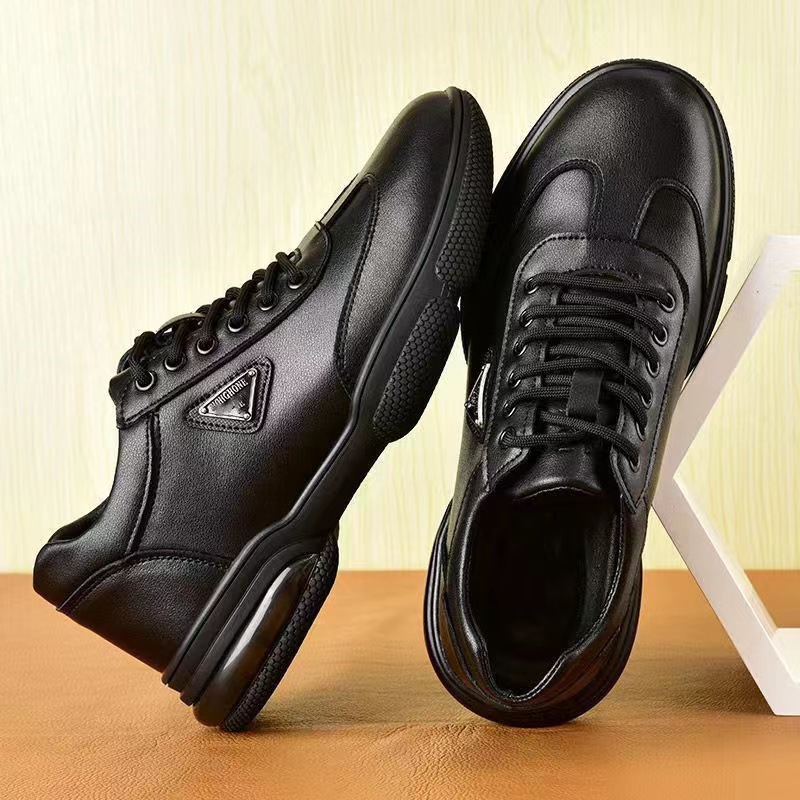 ใหม่ผู้ชายรองเท้าหนังแพลตฟอร์ม - Men Formal Wear With Sneakers บทวิจารณ์และราคา